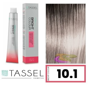 Tassel - Coloração BRIGHT COLOUR com Argão e Queratina Nº 10.1 LOURO SÚPER CLARO CINZA 100 ml (04343)