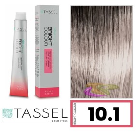 Tassel - Coloração BRIGHT COLOUR com Argão e Queratina Nº 10.1 LOURO SÚPER CLARO CINZA 100 ml (04343)