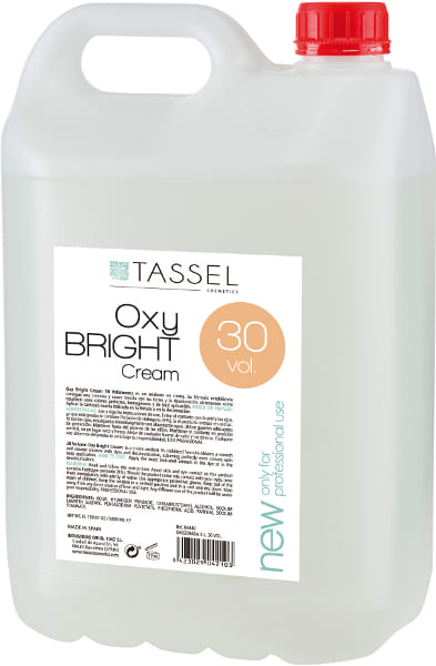 Tassel - Garrafa Oxidante em creme 30 vol. 5000 ml (04440) 