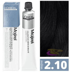 L`Oréal - Coloração MAJIREL 2.10 Preto Azulado 50 ml 