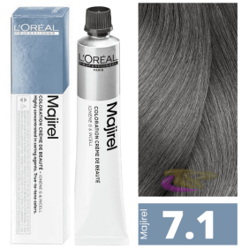 L`Oréal - Coloração MAJIREL 7.1 Louro Cinza 50 ml 