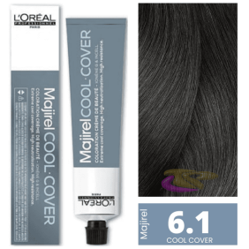 L`Oréal - Coloração MAJIREL COOL COVER 6.1 Louro Escuro Cinza 50 ml 