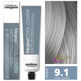 L`Oréal - Coloração MAJIREL COOL COVER 9.1 Louro Muito Claro Cinza 50 ml 