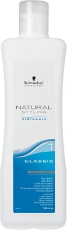 Schwarzkopf - Líquido de permanente GLAMOUR WAVE Nº1 (cabelos naturais) 1000 ml 