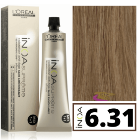 L`Oréal - Coloração INOA SUPREME sem amoníaco 6.31 de 60 ml 