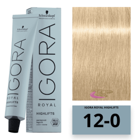 Schwarzkopf - Coloração Igora Royal HIGHLIFTS 12/0 Súper Aclaradora 60 ml 