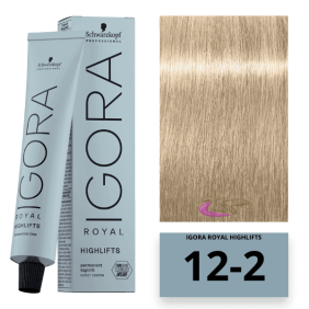 Schwarzkopf - Coloração Igora Royal HIGHLIFTS 12/2 Súper Aclaradora Fumê 60 ml 