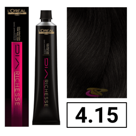 L`Oréal - Coloração DIARICHESSE 4.15 Brown Chocolate sem amoníaco 50 ml