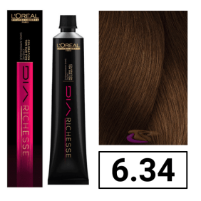 L`Oréal - Coloração DIARICHESSE 6.34 Brown Mel sem amoníaco 50 ml