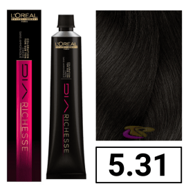 L`Oréal - Coloração DIARICHESSE 5.31 Brown Praliné sem amoníaco 50 ml