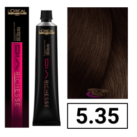 L`Oréal - Coloração DIARICHESSE 5.35 Brown Castanho sem amoníaco 50 ml