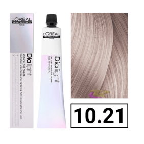 L`Oréal - Coloração DIALIGHT 10.21 Milkshake Iridescente Cinza sem amoníaco 50 ml