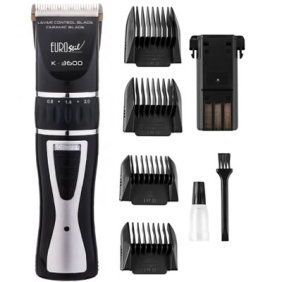 Eurostil - Máquina para Cortar cabelo CERÂMICA E TITÂNIO K3600 PETRA com duas baterias (03752/50)