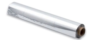 Mdm - Rolo papel alumínio prata 100 metros x 30 cm (cod.182) 