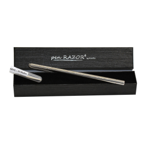 Pen Razor by Magia - Lápis de barbear PEN RAZOR + 20 lâminas descartáveis para desenhar na cabeça (06154)