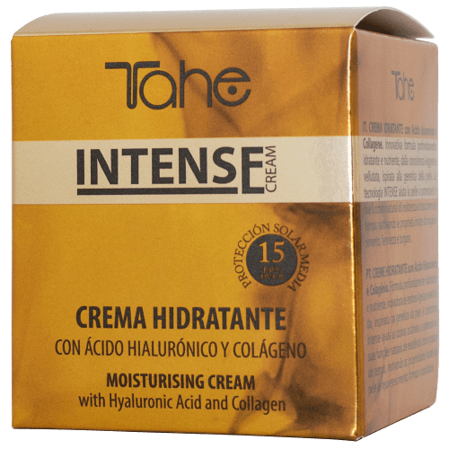 Tahe - Creme Hidratante Intense 24h fps.15 com Ácido Hialurónico e Colágeno 50 ml 