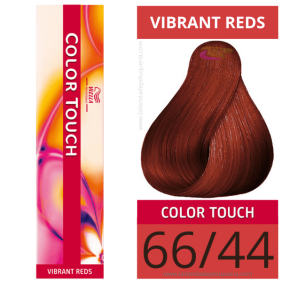 Wella - Tonalizante COLOR TOUCH Vibrant Reds 66/44 (sem amoníaco) de 60 ml 