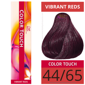 Wella - Tonalizante COLOR TOUCH Vibrant Reds 44/65 (sem amoníaco) de 60 ml 