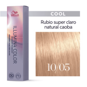 Wella - Coloração Illumina Color 10/05 Louro Super Claro Natural Mogno 60 ml