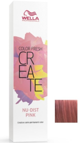 Wella - Banho de cor COLOR FRESH CREATE Nu-Dist Pink 60 ml 