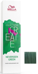 Wella - Banho de cor COLOR FRESH CREATE Neverseen Green 60 ml