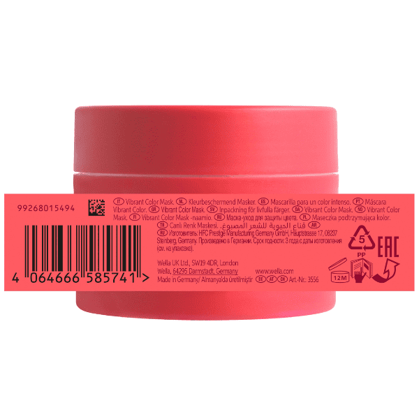 Wella Invigo - Máscara COLOR BRILLIANCE cabelo tingido fino/normal 150 ml