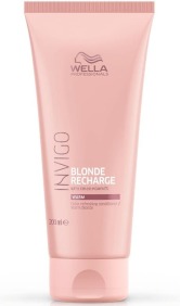 Wella Invigo - Condicionador Warm BLONDE RECHARGE cabelo louro cálido 200 ml 