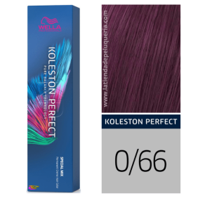 Wella - Coloração Koleston Perfect Special Mix 0/66 Violeta Intenso de 60 ml 