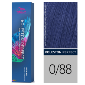 Wella - Coloração Koleston Perfect Special Mix 0/88 Azul Intenso de 60 ml 