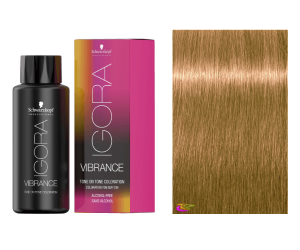 Schwarzkopf - Coloração Igora Vibrance 9-57 Louro Muito Claro Dourado Acobreado 60 ml (semipermanente) 