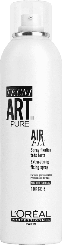 L`Oréal Tecni.Art - Laca AIR FIX PURE fixação forte (sem fragrância) 400 ml 