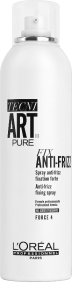L`Oréal Tecni.Art - Laca FIX ANTI-FRIZZ PURE fixação forte (sem fragrância) 400 ml 