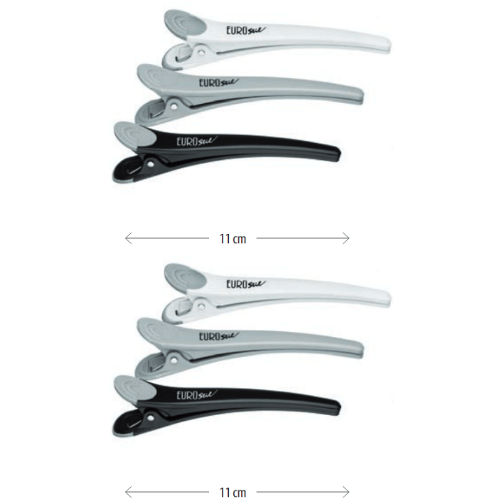 urostil - Pinças Antiderrapantes 11 cm 6 unid. (04376) 